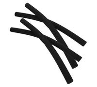 CONGARTENO Lot De 4 Housses De Guidon De Poussette En Mousse Noire, Manchons De Rechange Pour Poignées, Protection Antidérapante Pour Poussette Bébé, Confort Et Sécurité Au Quotidien