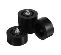 CONGARTENO Lot de 4 Patins Anti-Vibrations en Caoutchouc pour Climatiseur Coussins Amortisseurs de Vibrations Universels Supports Antivibratoires Ronds pour Unité Extérieure de