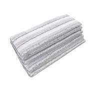 CONGARTENO Lot De 5 Serpillères Plates Et Lavables pour Nettoyage des Sols De Rechange Réutilisables Têtes De Serpillère Lavables De Rechange Carrés en Fibre