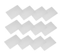 CONGARTENO Lot De 50 Cartes De Visite En Métal Personnalisables Imprimables En Aluminium Avec Gravure Vierges