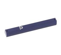 CONGARTENO Mezouza en métal Bleu 12,5 cm avec parchemin, décoration Religieuse pour Porte d’entrée, Ornement Traditionnel pour bénédiction de la Maison, Cadeau Hanoukka, étanche et rétro