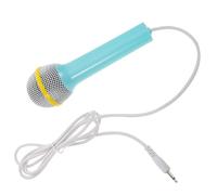 CONGARTENO Micro pour Garçon et Filles Jouet Microphone en Plastique Amplificateur Intégré pour Petites Filles, Accessoire Photo pour Fête et Éveil Musical