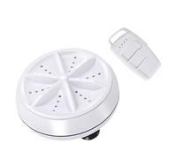 CONGARTENO Mini Lave-linge Portatif Usb Télécommande, Turbine Rotative, Compact Et Léger, Voyage, Le Dortoir Appartements, Nettoyage En Profondeur Des Sous-vêtements Et Vêtements Délicats