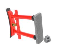 CONGARTENO Modèle Mini Porte Japonaise pour Aquarium et Jardin Décor Micro Paysage Résine avec Porte Rouge et Pierres de Kyoto Ornement Symbolique pour Décoration Extérieure et Terrarium