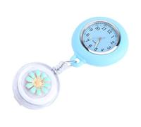 CONGARTENO Montre d'Infirmière à Clip Rétractable Montre de Poche Pratique pour Aide-Soignantes Structure Matériaux Solide Usage Professionnel