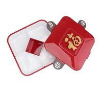 CONGARTENO Multi Compartment Snack Tray Practical Party Snack Plate For Year And Wedding Fruits And Candies