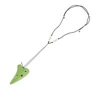 CONGARTENO Ocarina Mini Dolomite Verte et Portable pour Débutants et Garçon Fille Instrument Polyvalent pour Jeux Performances et Cadeaux
