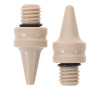 CONGARTENO Outil de débosselage 2PCS avec embouts en polyetheretherketone, kit d'accessoires polyvalents pour réparation de bosses véhicules, conçu pour suppression de bosses sans