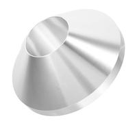 CONGARTENO Outil de Montage de Roues Cône de Centrage Manuel pour Véhicules Lourds et Légers Changeur de Pneus Équilibrage et Ouverture de Jante Argentée