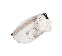 CONGARTENO Paquet Banane à Motif Ours Peluche, Pochette De Taille Blanche, Polyester Doux, Paquet Bandoulière Femme, Usage Quotidien Et Shopping, Accessoire Léger Et Compact, Présent Femme