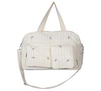 CONGARTENO Paquet de Maternité Grand Paquet Multifonction pour Maman et Bébé Grosse Capacité en Tissu Solide pour Couches et Accessoires Maternité et Sorties