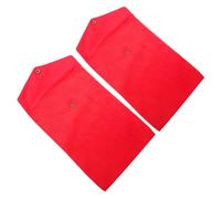 CONGARTENO Paquet de Rangement pour Écritures Bouddhistes en Velours Rouge, Lot de 2 Pièces, Étui Protecteur pour Bible et Textes Sacrés, Conteneur Pratique pour Accessoires Bibliques