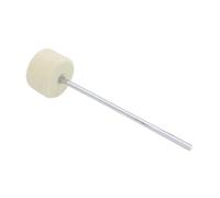 CONGARTENO Pédale de Grosse Caisse Feutre avec Manche Acier Inoxydable Accessoire Percussion pour Batterie Remplacement pour Pédale de Batterie