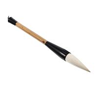 CONGARTENO Pinceau Calligraphie Chinois Portable Poils de Chèvre Pour Écriture et Peinture Traditionnelle Large Confortable pour Débutants et Artistes