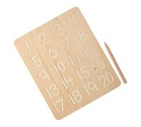 CONGARTENO Planche de Traçage Montessori Alphabet et Bois Double Face Tableau Exercice Éducatif pour Garçon Fille Jeu Apprentissage et Pratique de Écriture