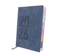 CONGARTENO Planner Soft Cover PU Journal Daily Weekly Monthly Habit Tracker Notebook For School And Office Organization