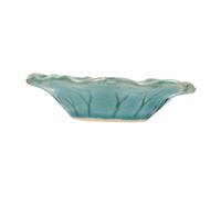 CONGARTENO Plateau Céramique pour Huiles Essentielles Bol de Rangement Spa Compact Support Lisse et Facile à Nettoyer Adapté Aux Masques et Mélanges