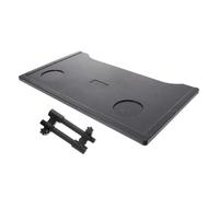 CONGARTENO Plateau de fauteuil à roulettes épais détachable avec porte-gobelet tablette portable pour manger lire et écrire accessoire ajustable pour fauteuils standards et personnes âgées