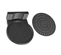 CONGARTENO Plateau Égouttoir Compact pour Machine à Café Tapis Antidérapant pour Tasse Protège-plan de Travail Compatible avec Petites Machines et Mini Boîtes Café Prévention des