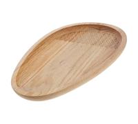 CONGARTENO Plateau Ovale Grand Format pour Service Plateau à Fruits et Collations pour Maison et Goûter