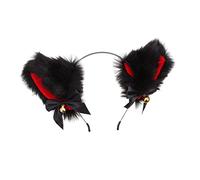 CONGARTENO Plux Cat Ears Band Subs Creative Cartoon Headress Party Supplies (golden Bell)