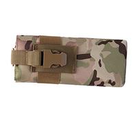 CONGARTENO Pochette pour Radio Multifonction Ceinture De Service pour Extérieur Paquet Robuste Étui Taille Réglable pour Radio Et Téléphone Camping 20x9x5.5 Cm Camouflage