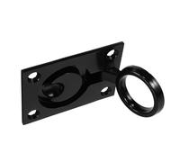 CONGARTENO Poignée Encastrée Carrée en Acier Inoxydable 304 Noir Grosse Taille 65X44 MM Loquet de Trappe de Pont pour Bateau Plaque de Pont de Bateau Quincaillerie Nautique Robuste et