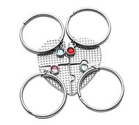 CONGARTENO Porte Clés Puzzle Forme de Cœur Créatif Pièces de Sac Mode pour et Famille Accessoire Original Damitié
