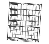 CONGARTENO Porte-Documents Mural Suspendu Organisateur De Courrier Support pour Trieur De Papiers Et Revues pour Bureau Et Maison