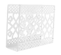 CONGARTENO Porte Serviettes Table Forme Cœur Support Serviette Vertical Simple et Pratique Décoratif pour Maison Restaurant Fête