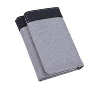 CONGARTENO Portefeuille Toile pour Hommes Porte-Cartes De Crédit Pochette pour Cartes Identité Compact Et Léger pour Voyages Affaires Jean Bicolore