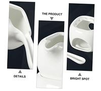 CONGARTENO Pot à Fondue Céramique Poêlon Fondue Chocolat Haute Température avec Support pour Desserts et Pâtisseries Maison