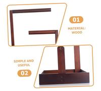 CONGARTENO Présentoir à Bracelets Massif avec Plateau Support Organisateur Multifonction pour Bijoux Montres et Porte-clés Rangement Compact Résistant et Élégant pour Commode