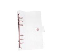 CONGARTENO Protège Cahier Transparent PVC Souple pour Classeur à Anneaux Protège Notes Pratique pour Étudiants et Organiseur de Fichiers et Carnet de Brouillon Pastel