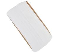 CONGARTENO Ruban de Rideau à Plis Pincés Blanc 5 M, Bande de Renfort Adhésive pour Rideaux de Porte et Fenêtres, Accessoire DIY pour Confection, Compatible Rideaux Tringle et Rail Plafond