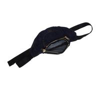 CONGARTENO Sac Banane Jean Vintage Denim Sac Bandoulière Non Glissant avec Double Poches Confortable et Résistant pour Femmes et Filles