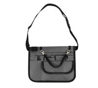 CONGARTENO Sac Banane Outil Infirmier Multifonction Gris Oxford Pochette Portable Multi-compartiments pour Accessoires et Outils Professionnels