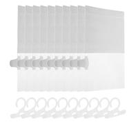 CONGARTENO Sachets Déshumidificateurs Réutilisables 20 Pcs Petits Crochets en Plastique Paquet Absorbants d'Humidité Suspendus Transparents pour Placard Chambre et Salle de Bain Contrôle