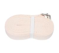 CONGARTENO Sangle de Yoga Extensible Coton Pur Ceinture Exercice Ajustable pour Pilates Fitness Étirement et Renforcement Musculaire Bande Élastique pour Femmes et Hommes