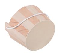 CONGARTENO Seau à Eau en Bois pour Sauna Traditionnel, Capacité Moyenne 5L, Design Élégant avec Poignée en Corde, Utile pour Usage Domestique et Contrastée, Destiné aux Passionnés de