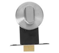 CONGARTENO Serrure Acier Inoxydable pour Porte de Toilettes avec Indicateur Occupation Verrou de Cabine Facile à Installer Accessoire de Salle de Bain Moderne et Sécurisé