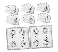 CONGARTENO Serviettes En Papier à Motifs De Notes De Musique Vintage 40 Pièces Carrées Jetables Décoratives Pour Fête Thème Musical Événements Festifs Jetables Pour Anniversaire Et Mariage
