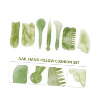CONGARTENO Set de Outils de Massage Visage Résine Planches Traditionnelles de Grattage pour la Circulation Sanguine et Détendre Muscles Ensemble Portable et Confortable pour Soin Du Corps