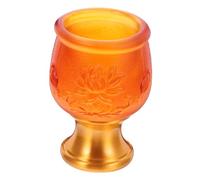 CONGARTENO Small Alloy Chalice Goblet For Religious Ceremonies Multifunctional Offering Cup With High Foot For Home Decor And Worship Easy To Clean Small Chalice Cup