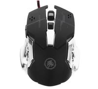 CONGARTENO Souris de Jeu USB Ergonomique Éclairage LED Coloré, Filaire pour Gamer PC et Ordinateur Portable, Plastique Abs Solide, Performance Stable pour Gaming Compétitif