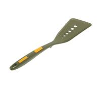 CONGARTENO Spatule de Service en Silicone Antiadhésif Longue Résistante à la Chaleur Spatule Ajourée pour Retourner Œufs Poisson Ustensile Cuisine Polyvalent Facile à Nettoyer pour Cuisson