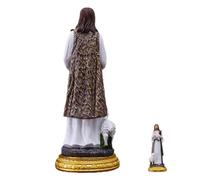CONGARTENO Statue Religieuse De Berger en Résine pour Décoration