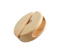 CONGARTENO Support de Téléphone en Bois Amplificateur Rétro pour Bureau et Maison, Amplificateur de Son Naturel sans Batterie, Design Ergonomique en Érable, Accessoire Décoratif Élégant