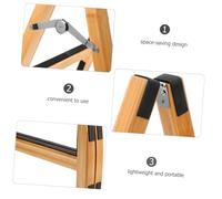 CONGARTENO Support Guitare Bois Stable pour Guitare Basse Mandoline Ukulélé et Violon Stand Portable et pour Scène et Voyage