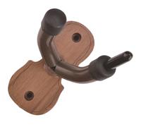 CONGARTENO Support Mural pour Violon et Alto Noyer Crochet Robuste pour Suspension Instruments à Cordes Protège Surface et Stable pour Violon Alto Erhu Rangement Mural Pratique